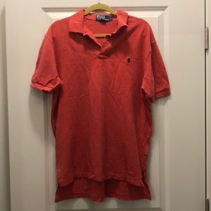 Ralph Lauren iconic mesh polo shirt, size large